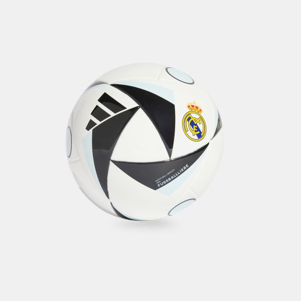 (Mis 1) Mini Ball ADIDAS Real Madrid (Bianco-Nero) Gia’ Gonfio…x